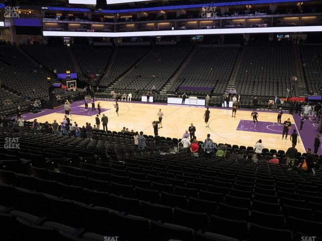 Golden 1 Center - Section 119 Seat View