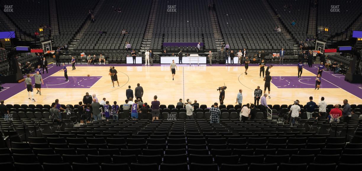 Golden 1 Center - Section 120 Seat View