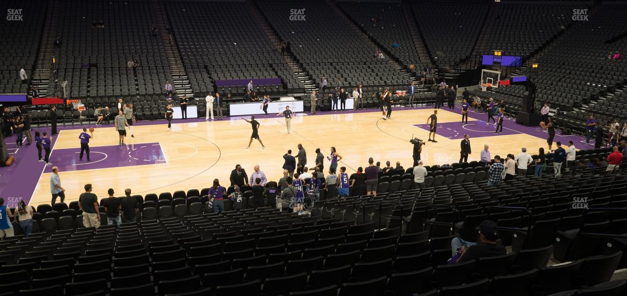 Golden 1 Center - Section 121 Seat View
