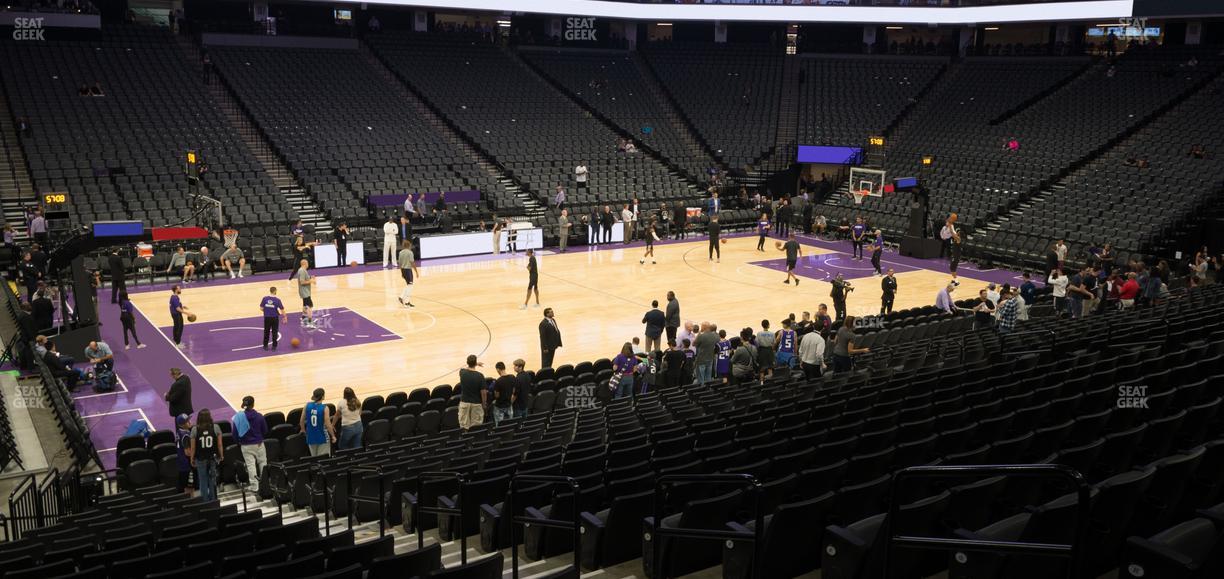 Golden 1 Center - Section 122 Seat View