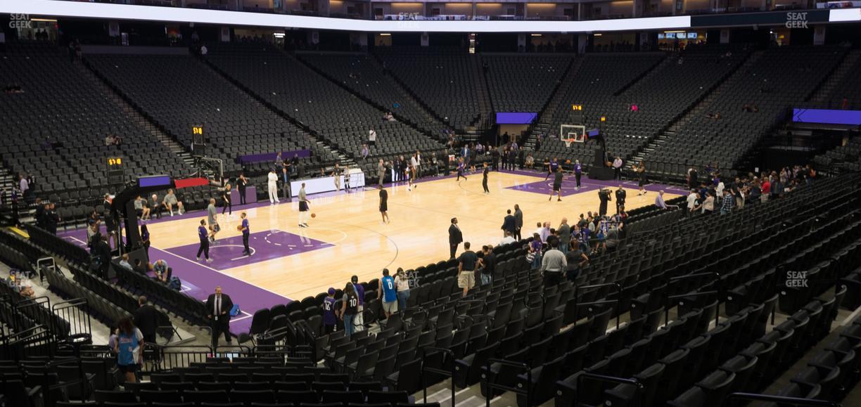 Golden 1 Center - Section 123 Seat View