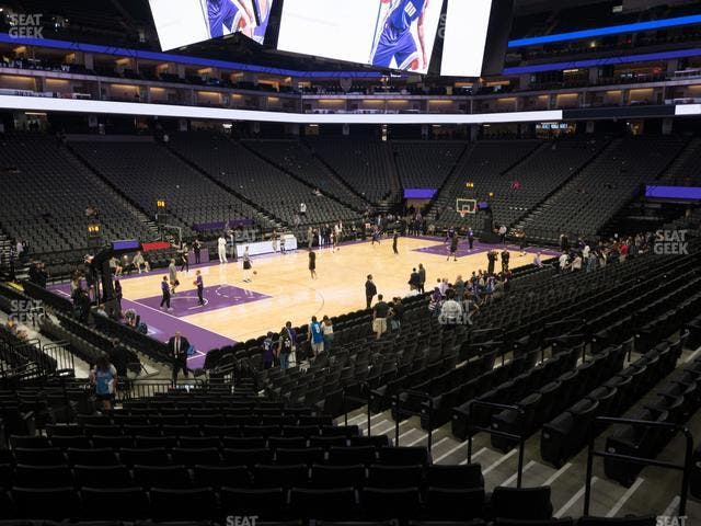 Golden 1 Center - Section 123 Seat View