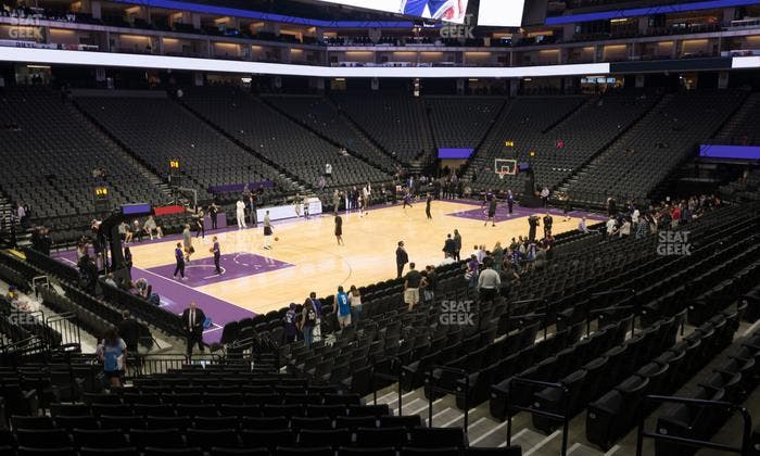 Golden 1 Center - Section 123 Seat View