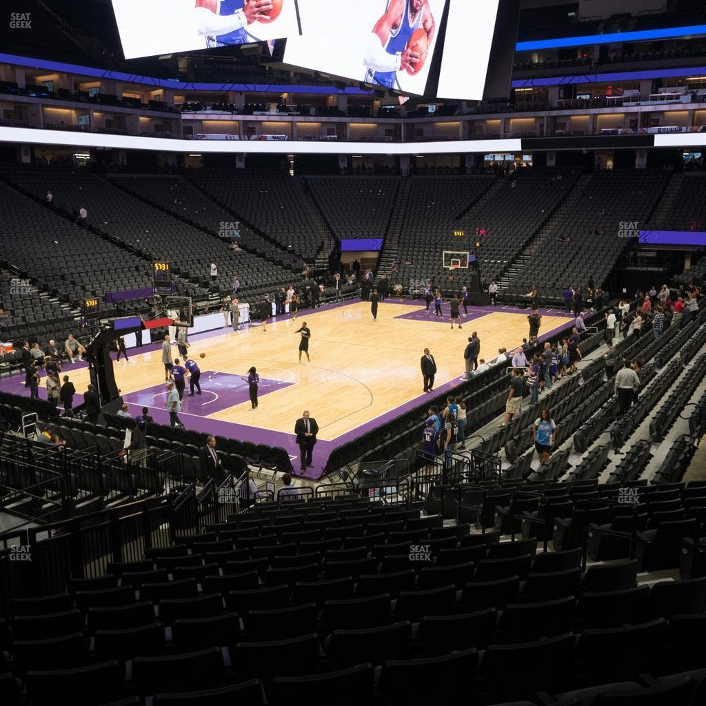 Golden 1 Center - Section 124 Seat View