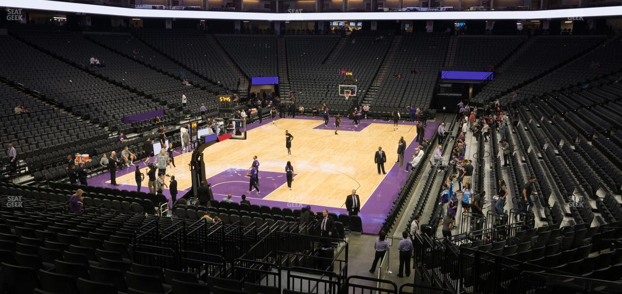 Golden 1 Center - Section 125 Seat View