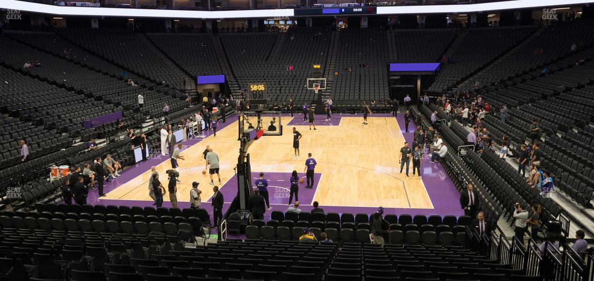 Golden 1 Center - Section 126 Seat View