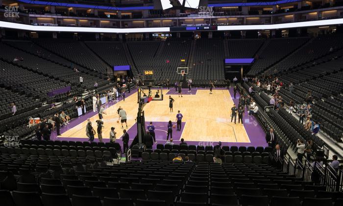 Golden 1 Center - Section 126 Seat View