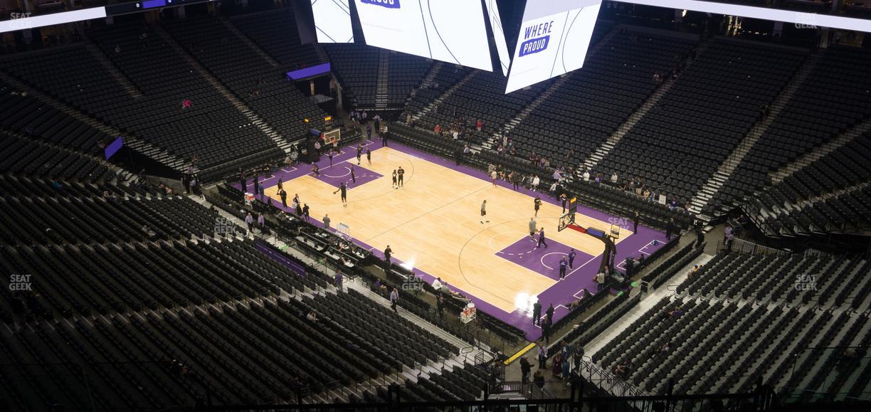 Golden 1 Center - Section 202 Seat View