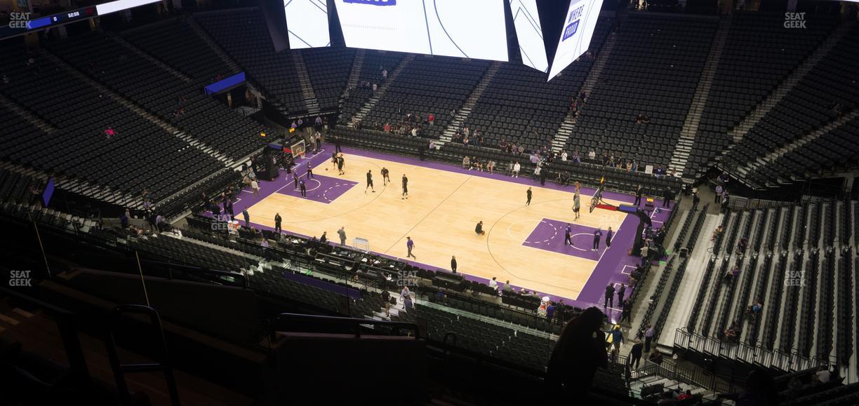 Golden 1 Center - Section 203 Seat View