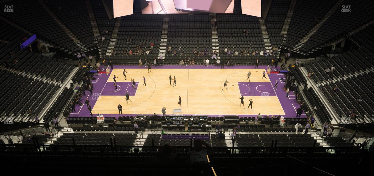 Golden 1 Center - Section 205 Seat View