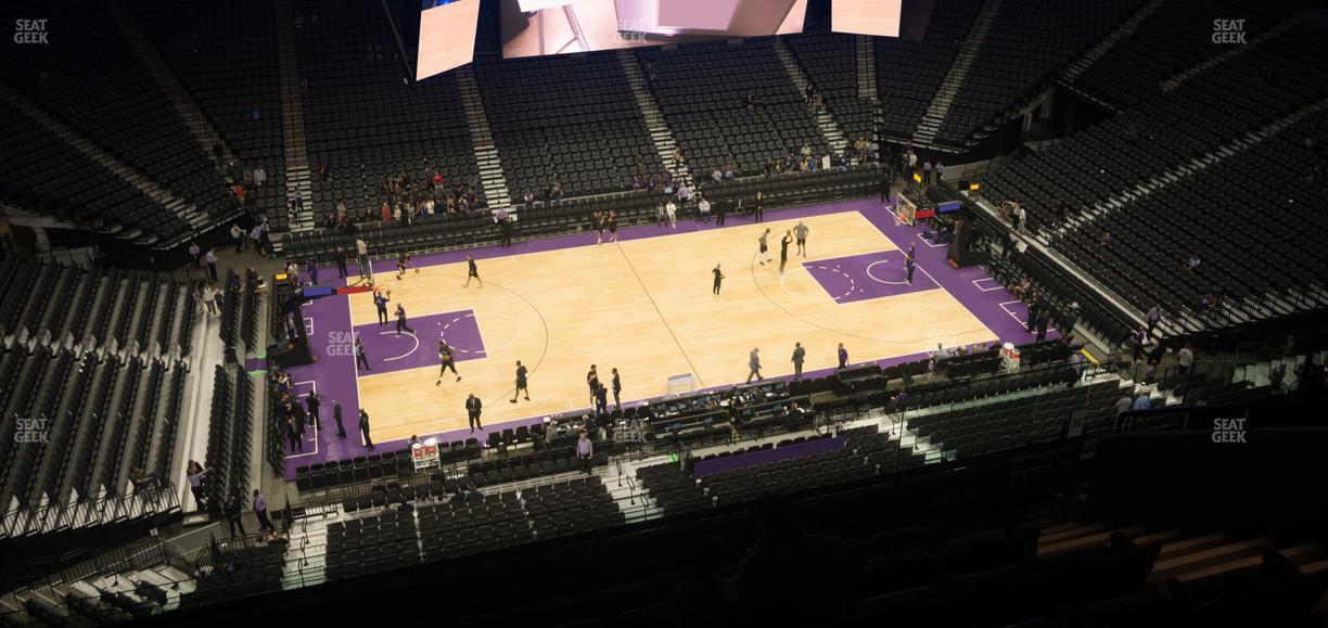 Golden 1 Center - Section 206 Seat View