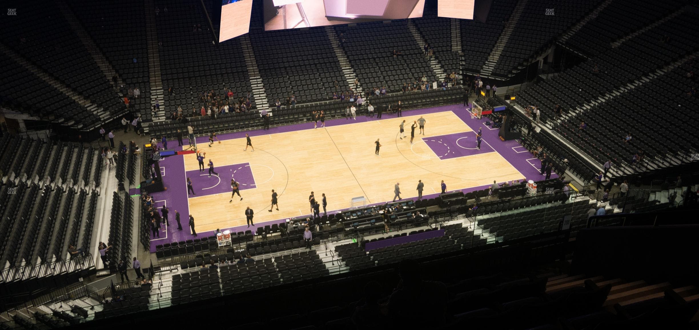 Golden 1 Center - Section 206 Seat View