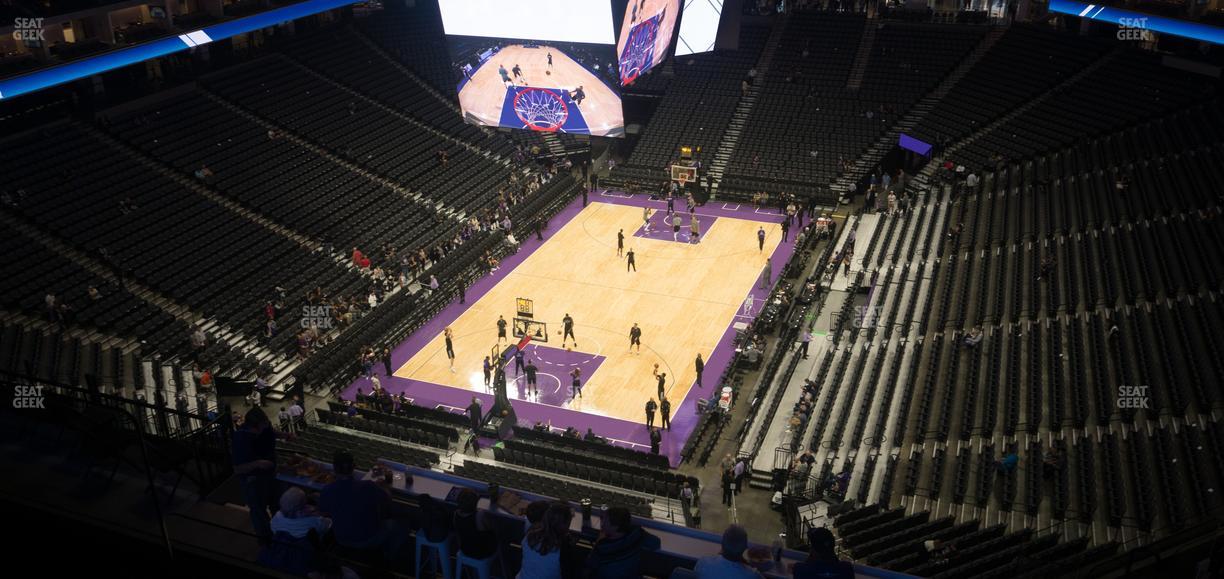 Golden 1 Center - Section 210 Seat View