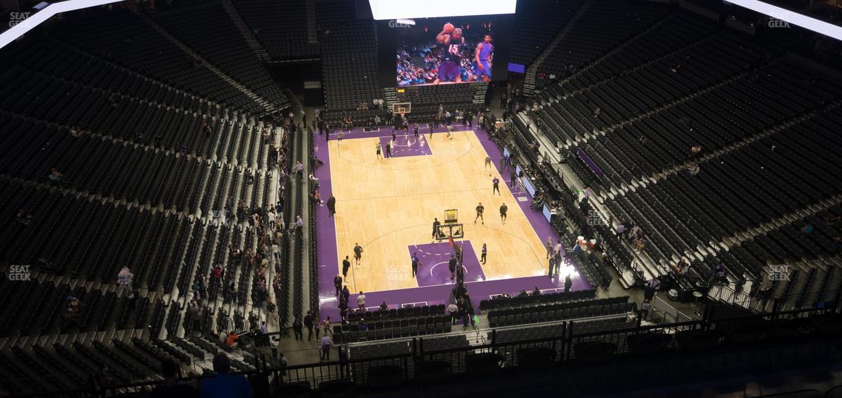 Golden 1 Center - Section 212 Seat View