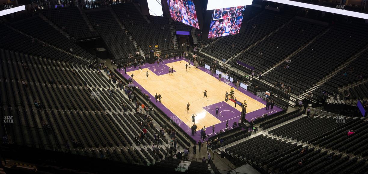 Golden 1 Center - Section 214 Seat View