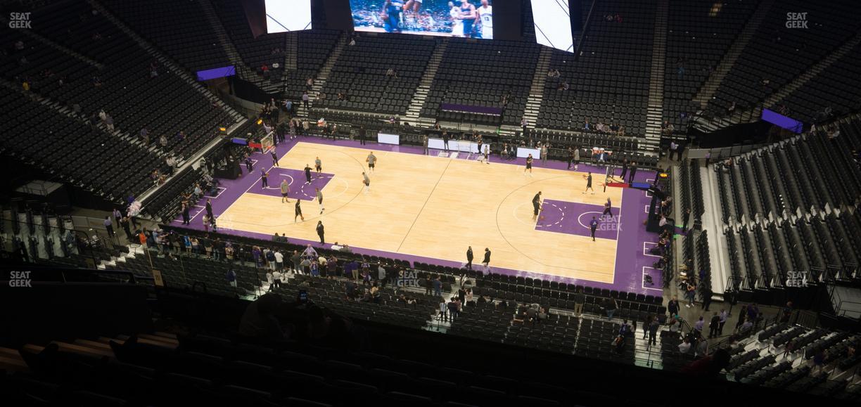 Golden 1 Center - Section 217 Seat View