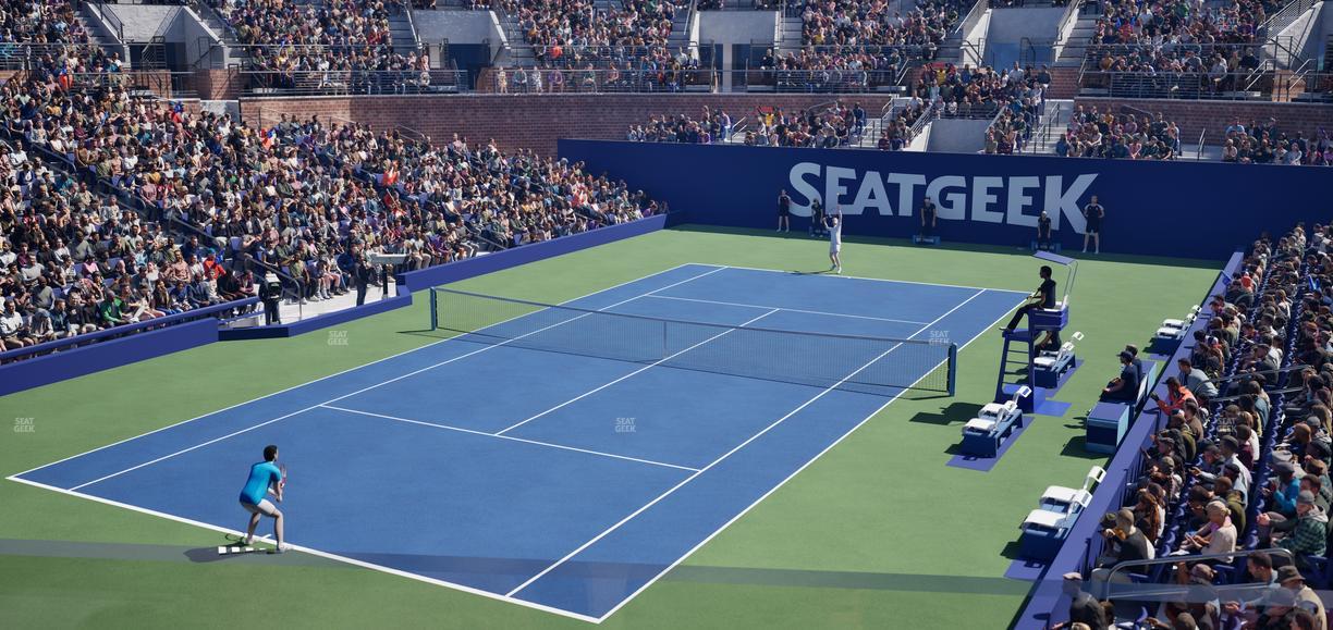 Grandstand at the Billie Jean King Tennis Center - Section 10 A Seat View