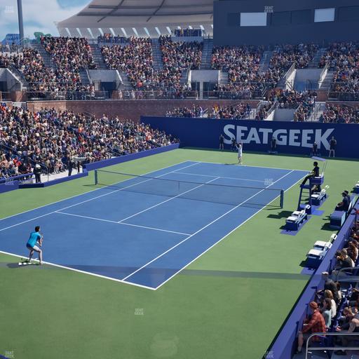 Grandstand at the Billie Jean King Tennis Center - Section 10 A Seat View