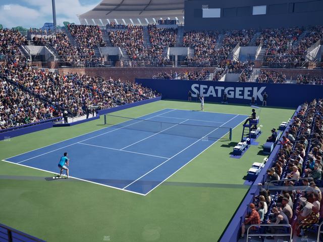 Grandstand at the Billie Jean King Tennis Center - Section 10 A Seat View Grandstand at the Billie Jean King Tennis Center - Section 10 A Seat View