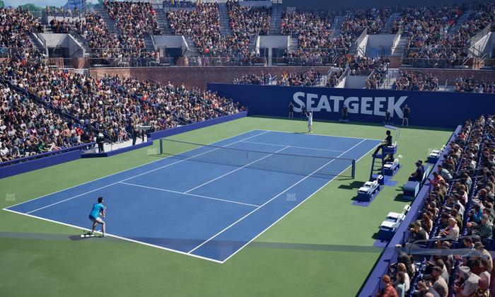 Grandstand at the Billie Jean King Tennis Center - Section 10 A Seat View