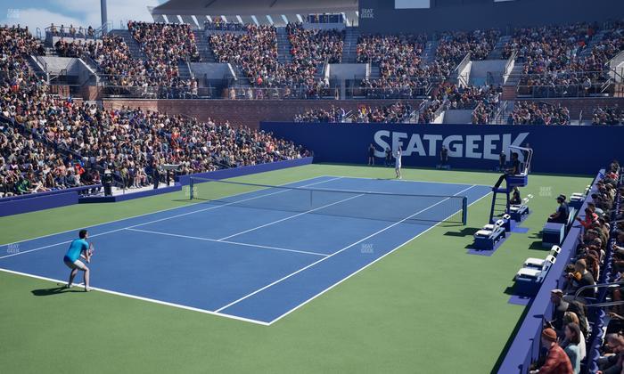 Grandstand at the Billie Jean King Tennis Center - Section 10 Seat View