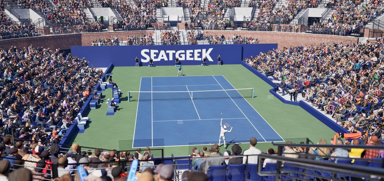 Grandstand at the Billie Jean King Tennis Center - Section 101 Seat View