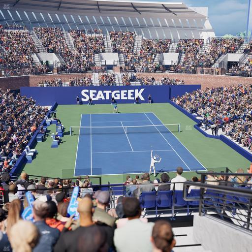 Grandstand at the Billie Jean King Tennis Center - Section 101 Seat View