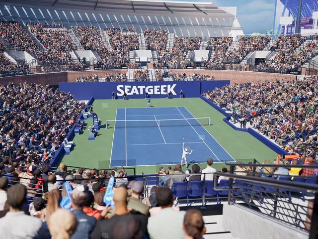 Grandstand at the Billie Jean King Tennis Center - Section 101 Seat View Grandstand at the Billie Jean King Tennis Center - Section 101 Seat View