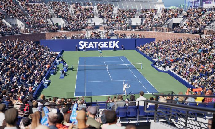 Grandstand at the Billie Jean King Tennis Center - Section 101 Seat View