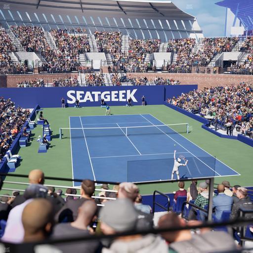 Grandstand at the Billie Jean King Tennis Center - Section 102 Seat View