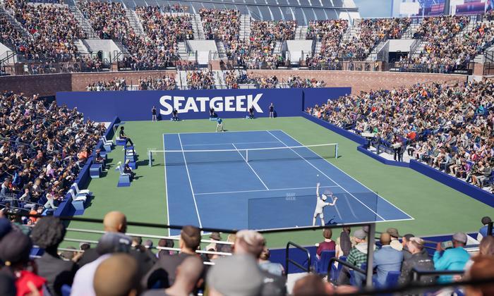 Grandstand at the Billie Jean King Tennis Center - Section 102 Seat View