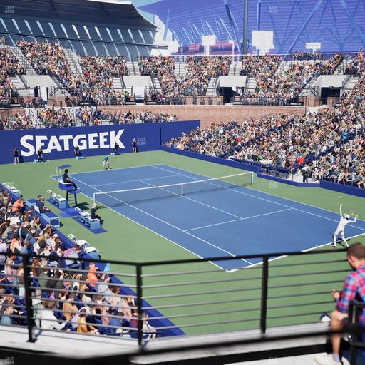 Grandstand at the Billie Jean King Tennis Center - Section 103 Seat View