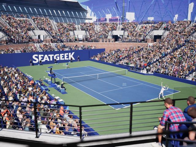 Grandstand at the Billie Jean King Tennis Center - Section 103 Seat View Grandstand at the Billie Jean King Tennis Center - Section 103 Seat View