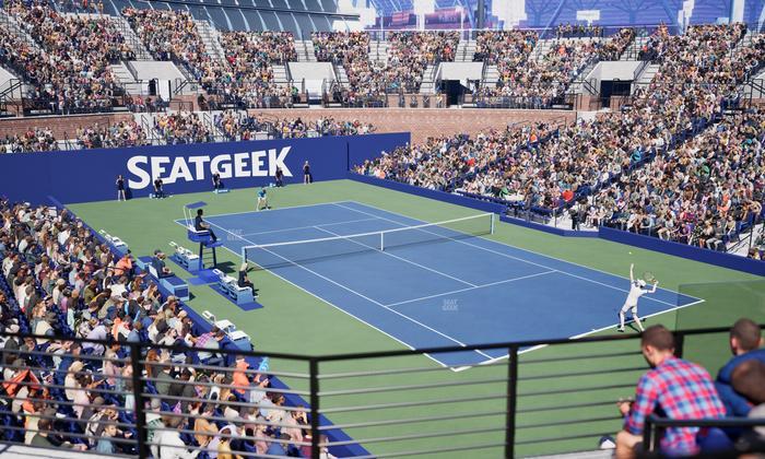 Grandstand at the Billie Jean King Tennis Center - Section 103 Seat View