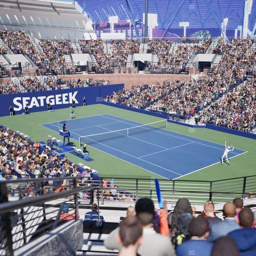 Grandstand at the Billie Jean King Tennis Center - Section 104 Seat View