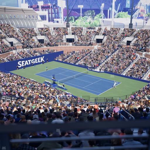 Grandstand at the Billie Jean King Tennis Center - Section 105 A Seat View