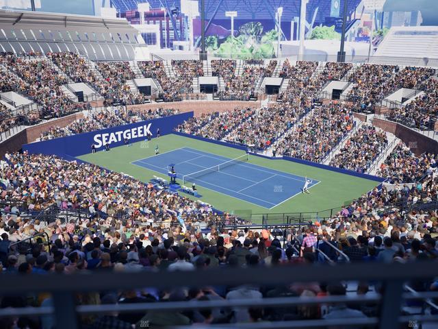 Grandstand at the Billie Jean King Tennis Center - Section 105 A Seat View Grandstand at the Billie Jean King Tennis Center - Section 105 A Seat View