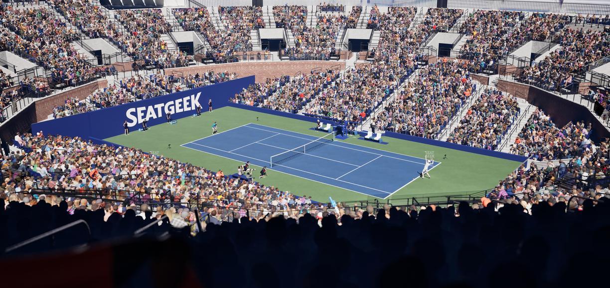 Grandstand at the Billie Jean King Tennis Center - Section 105 Seat View