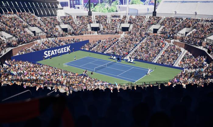 Grandstand at the Billie Jean King Tennis Center - Section 105 Seat View