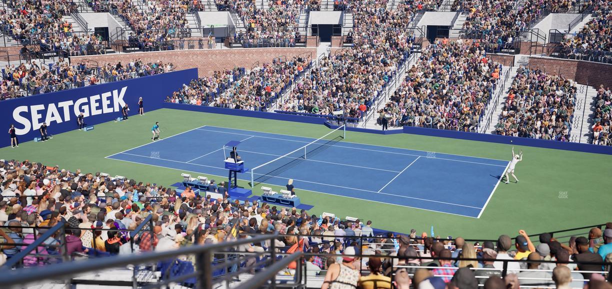 Grandstand at the Billie Jean King Tennis Center - Section 106 Seat View
