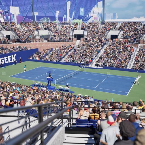Grandstand at the Billie Jean King Tennis Center - Section 106 Seat View