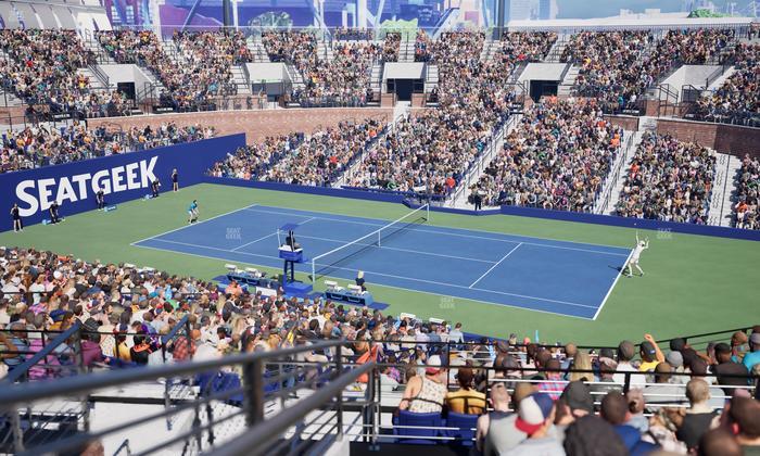 Grandstand at the Billie Jean King Tennis Center - Section 106 Seat View