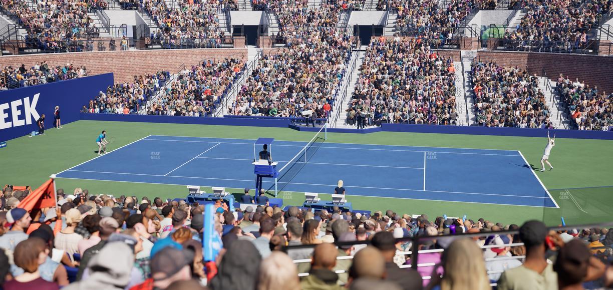 Grandstand at the Billie Jean King Tennis Center - Section 108 Seat View