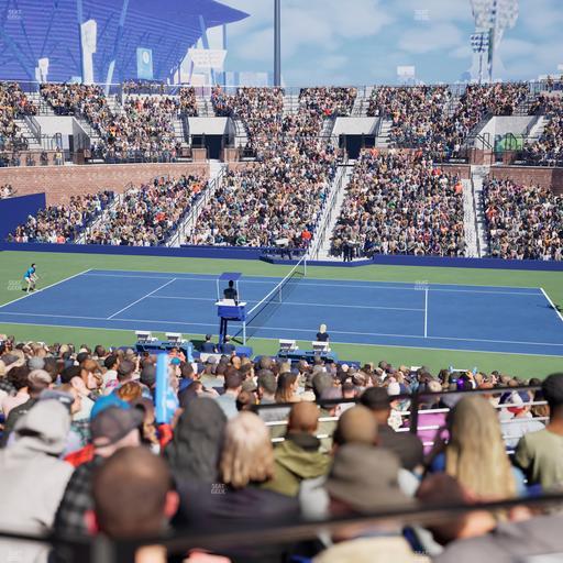 Grandstand at the Billie Jean King Tennis Center - Section 108 Seat View