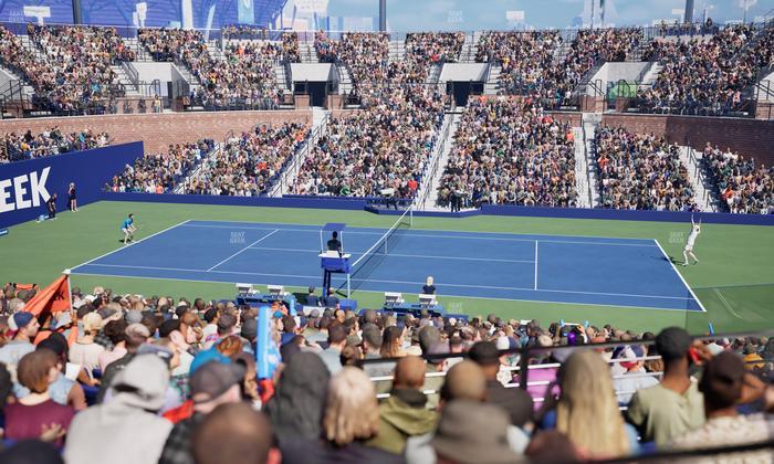 Grandstand at the Billie Jean King Tennis Center - Section 108 Seat View