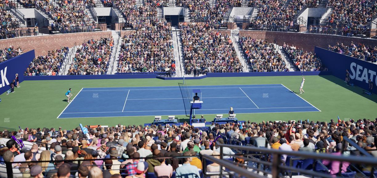 Grandstand at the Billie Jean King Tennis Center - Section 109 Seat View