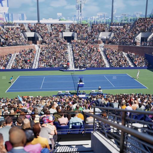 Grandstand at the Billie Jean King Tennis Center - Section 109 Seat View