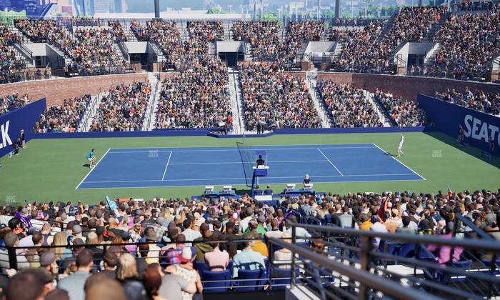 Grandstand at the Billie Jean King Tennis Center - Section 109 Seat View
