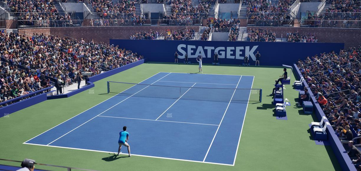 Grandstand at the Billie Jean King Tennis Center - Section 11 A Seat View