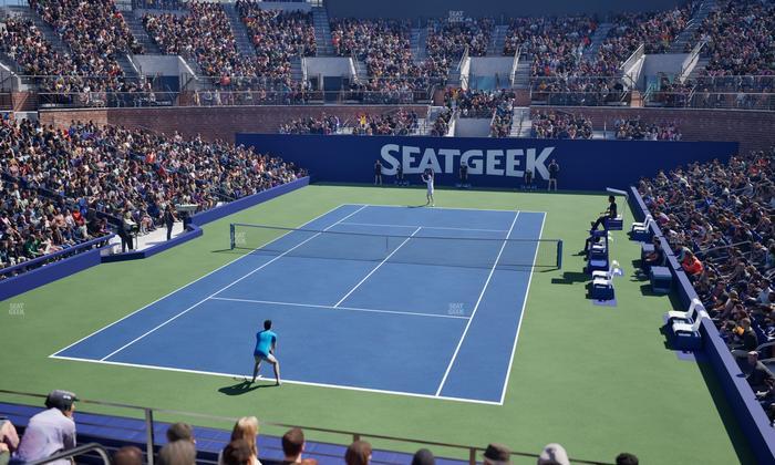 Grandstand at the Billie Jean King Tennis Center - Section 11 A Seat View